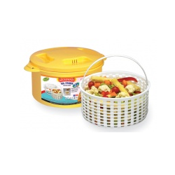 Microwave Rice Cooker with Steamer
